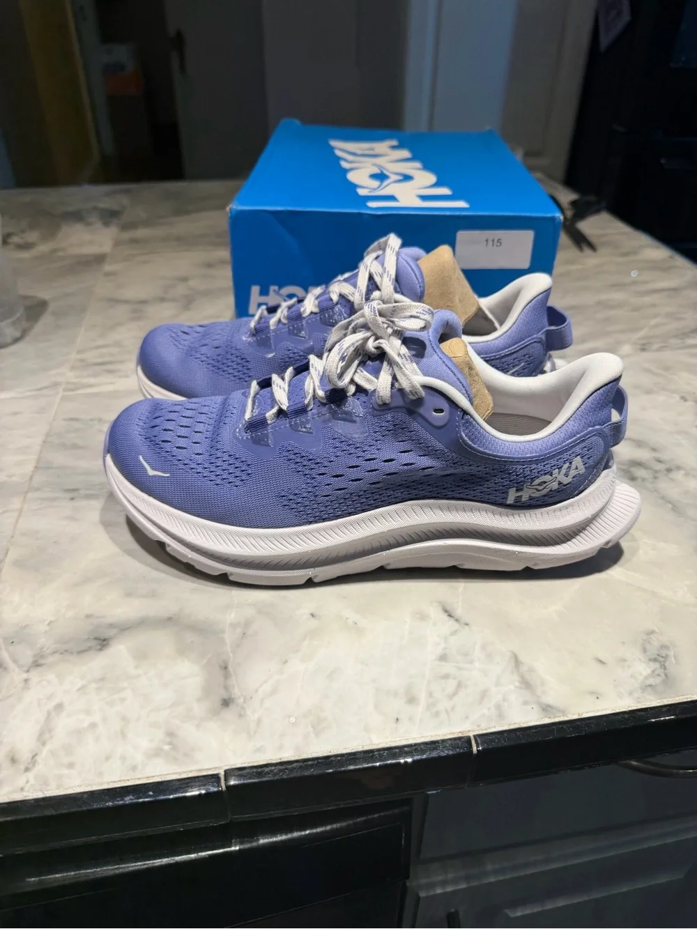 Hoka cushioned midsole